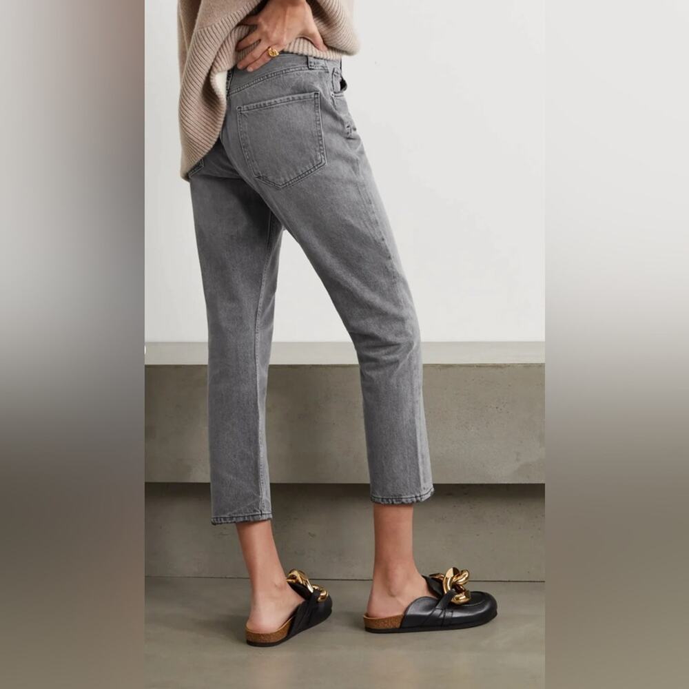 AGOLDE Riley High Rise Straight Crop Jeans (size 29) - Picture 6 of 10